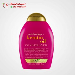 OGX keratin conditioner to prevent hair from breaking