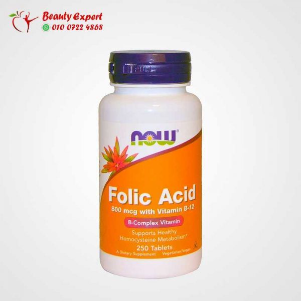 Now foods folic acid tablets