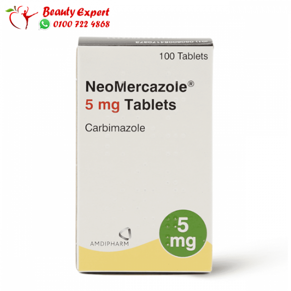 neo mercazole 5 package for hyperthyroidism