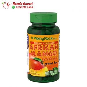 African mango with green tea