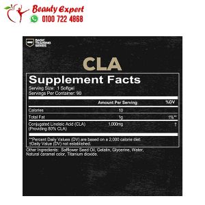 CLA 90 ingredients list