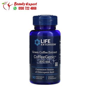 Life Extension CoffeeGenic Green Coffee Extract 400 mg 90 Vegetarian Capsules